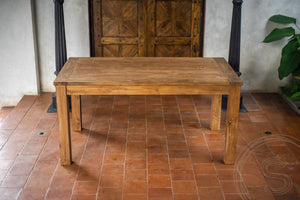 Uitschuifbare teak tafel 160-210-260x90