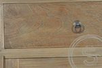 Teak dressoir 160cm oud hout