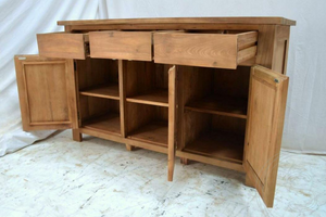 Teak dressoir 150 x 90 x 50