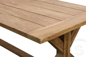 Teak tuintafel refectory 240x100cm