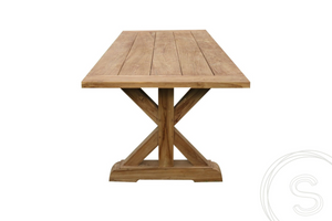 Teak tuintafel refectory 240x100cm