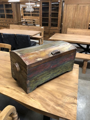 Teak kist paint