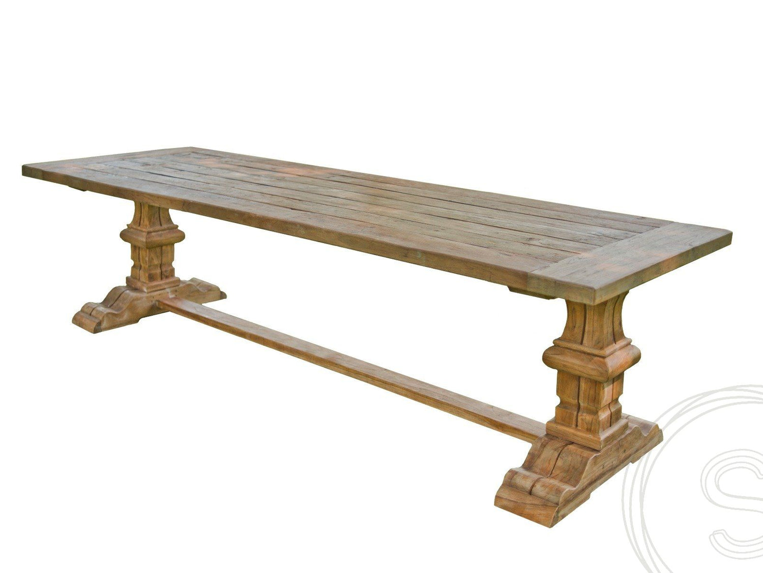 Klooster tuintafel 250 x 100 - Souren Meubels