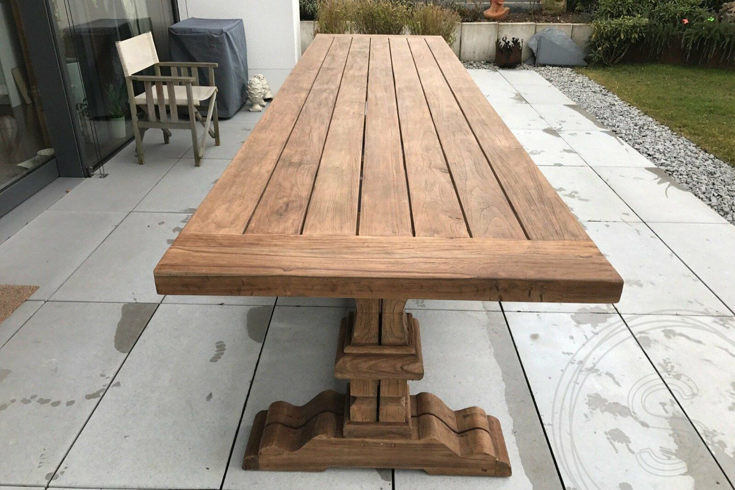 Klooster tuintafel 350 x 120 - Souren Meubels