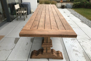 Klooster tuintafel 400 x 100