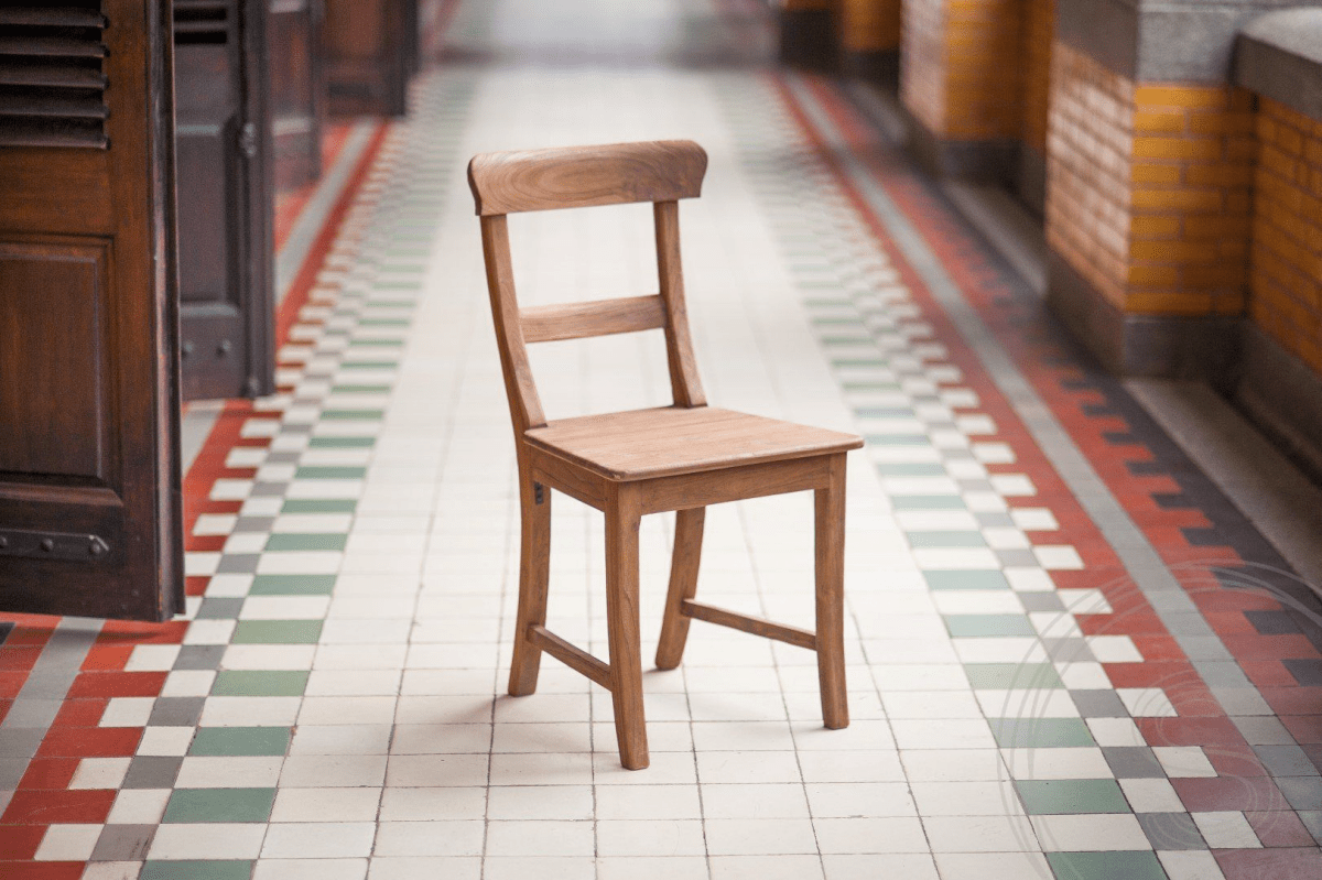 Ovale teak tafel 300x120cm + 8 Stoelen