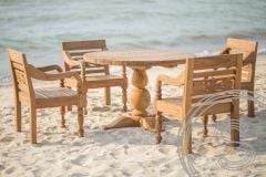 Ronde tuintafel 120cm Classic - Souren Meubels