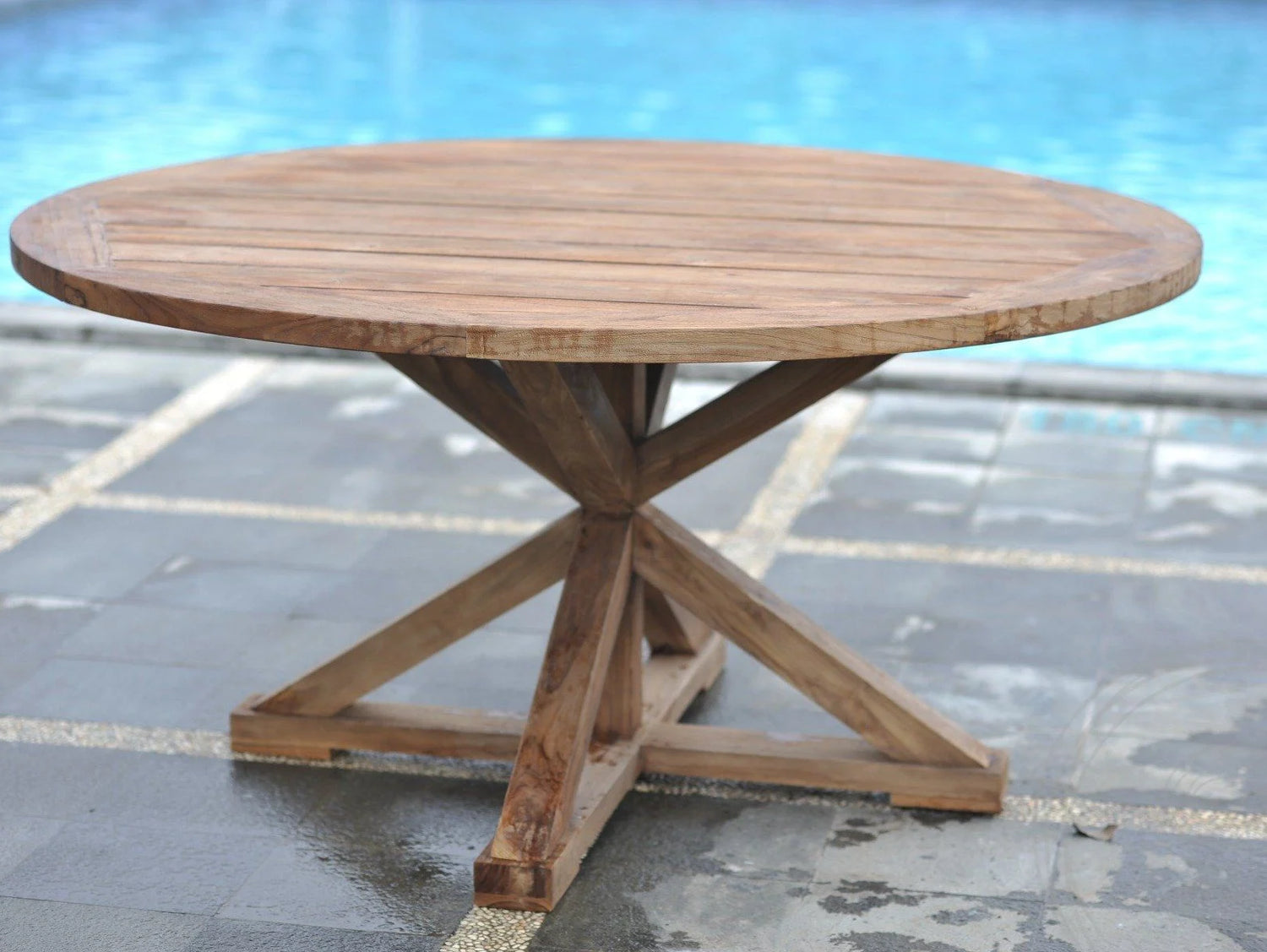 Ronde tuintafel 120cm Cross