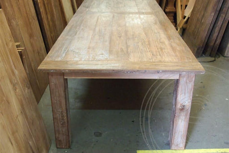 Teak tafel 300 x 120 oud hout