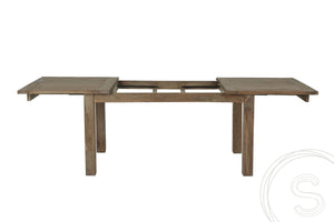 Teak tafel uitschuifbaar 180-230-280x100