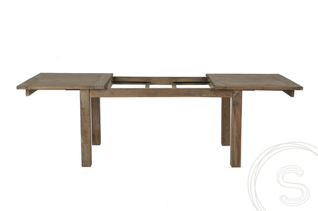 Teak tafel uitschuifbaar 160-210-260x100