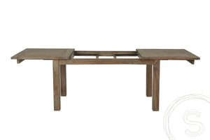 Teak tafel uitschuifbaar 160-210-260x90