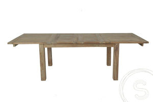 Teak tafel uitschuifbaar 180-230-280x100