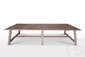 Teak Tafel 350x105cm