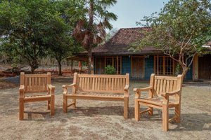 Teak tuinbank 150cm Mammoet