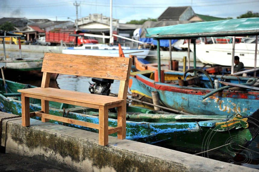 Teak bank 160cm Sandaran