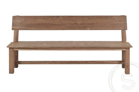 Teak bank 180cm Sandaran