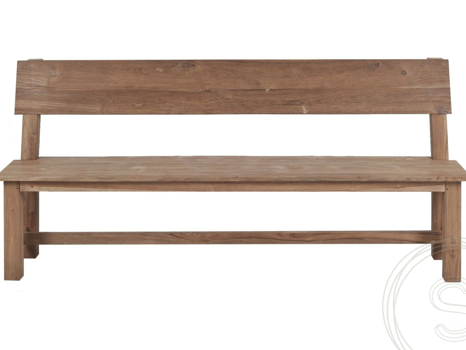 Teak bank 160cm Sandaran