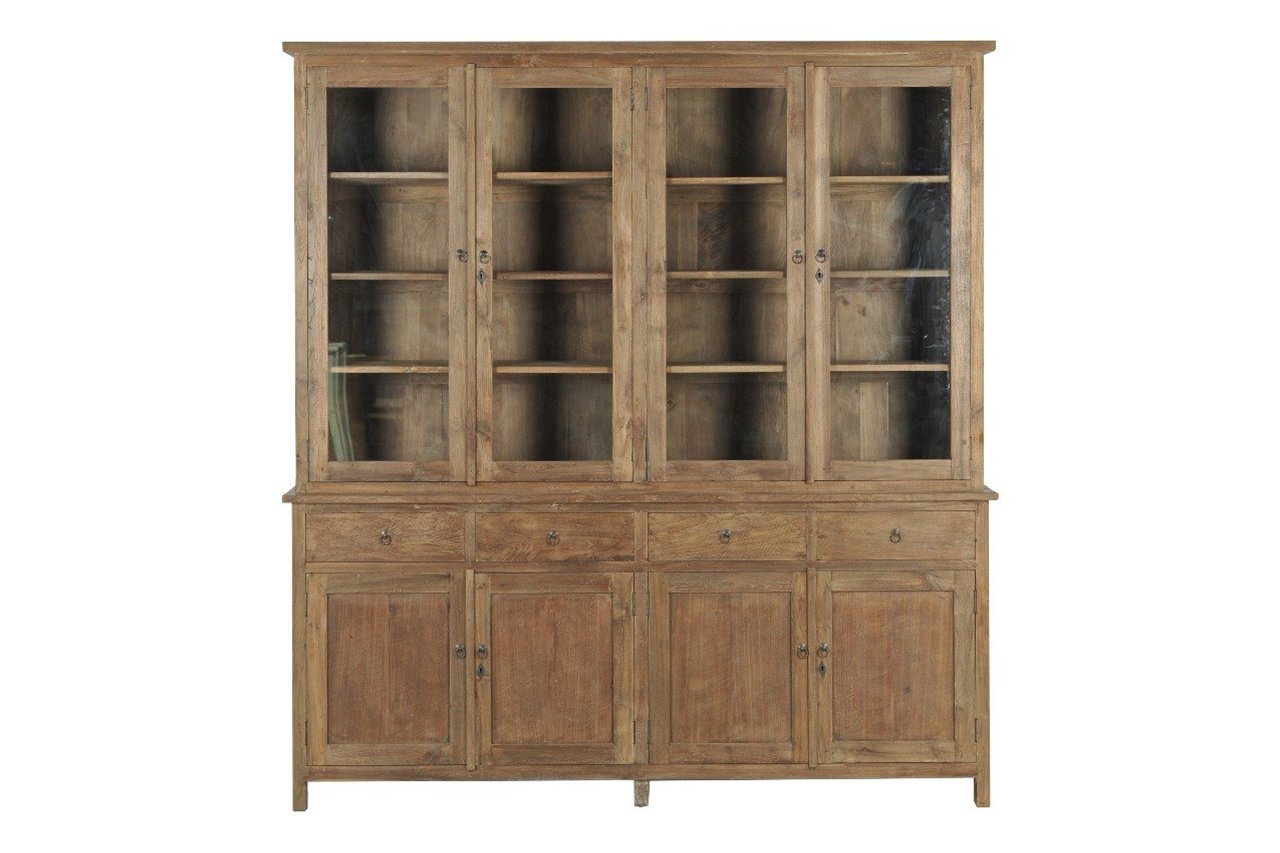 Teak buffetkast 200cm oud hout - Souren Meubels