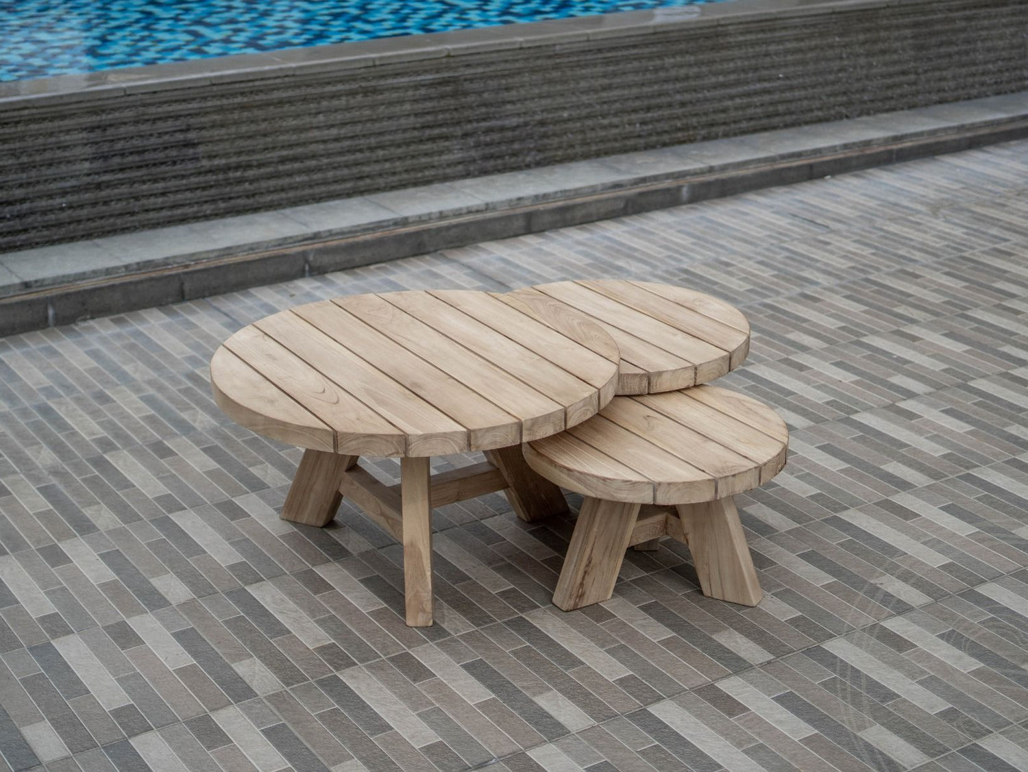 Teak coffeetables Algarve - Souren Meubels