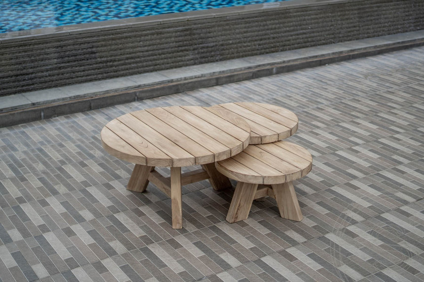 Teak coffeetables Algarve