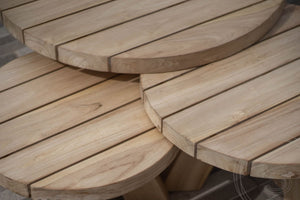 Teak coffeetables Algarve