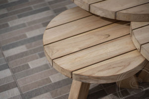 Teak coffeetables Algarve