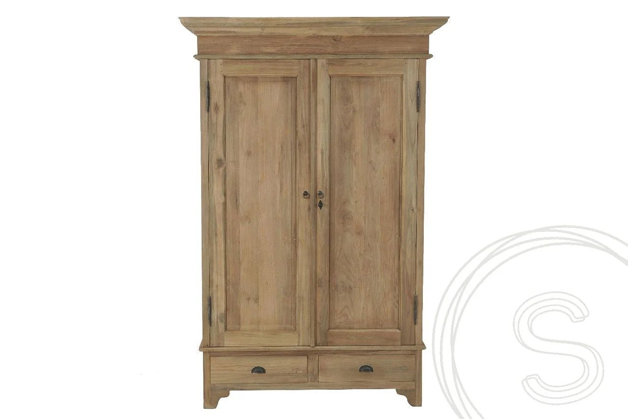 Teak kast 100cm - Souren Meubels