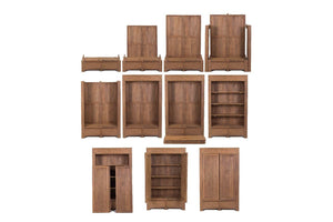 Teak kast 130cm