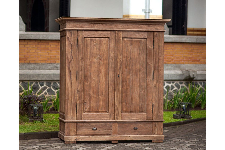 Teak kast 170cm oud hout XL