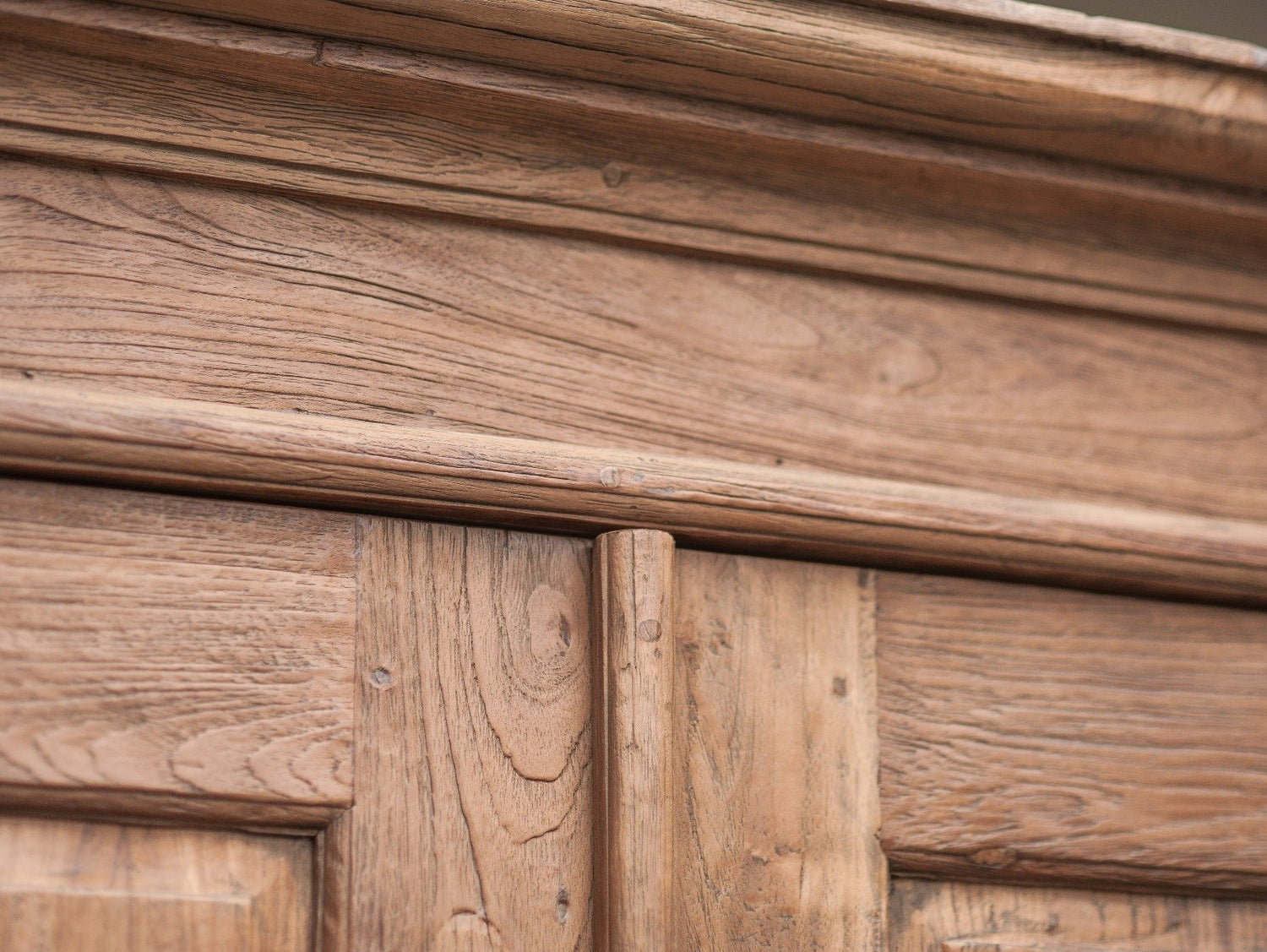 Teak kast 170cm oud hout XL - Souren Meubels