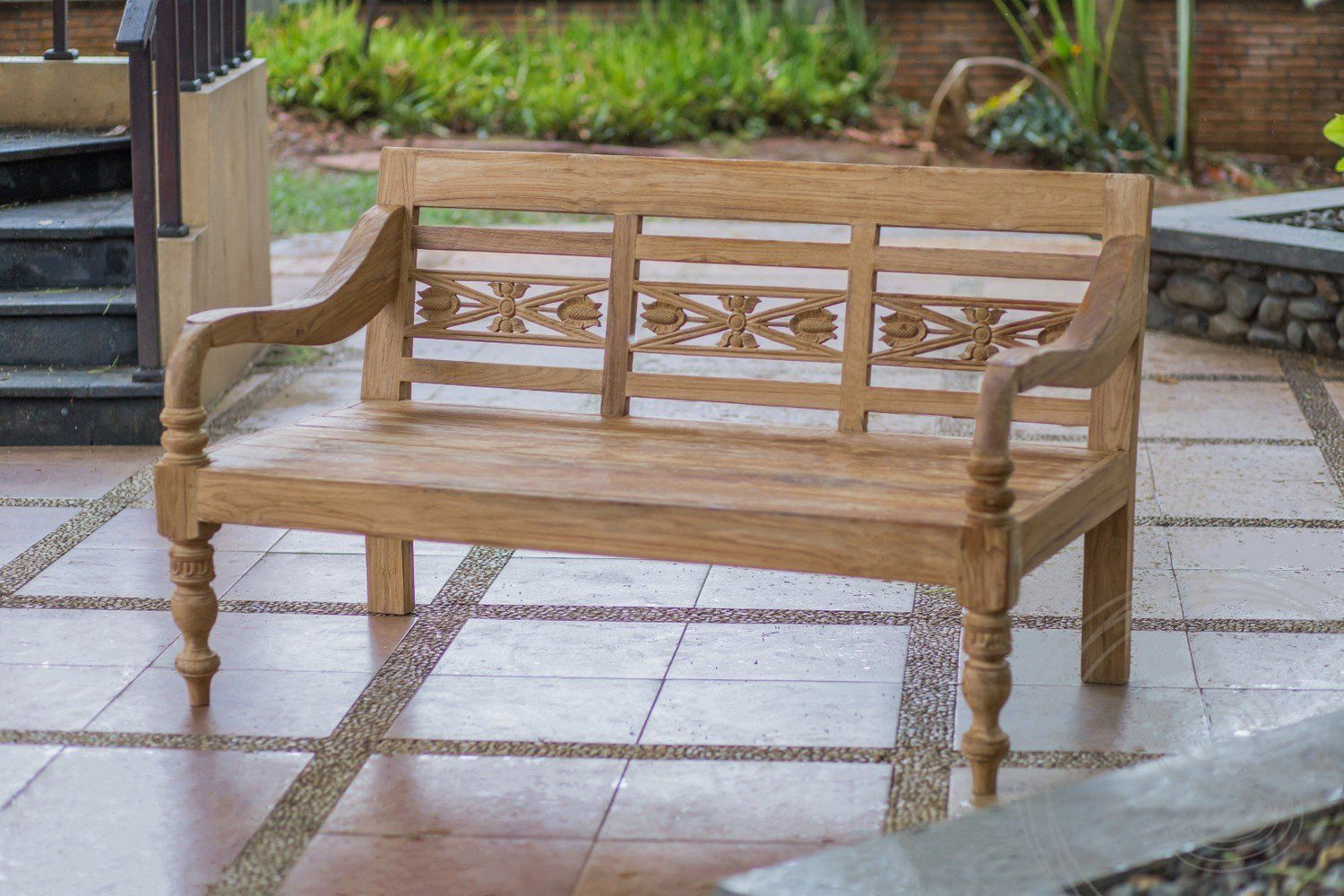 Lounge stationsbank 160cm XL - Souren Meubels