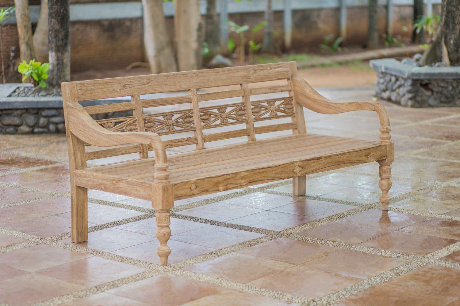 Lounge stationsbank 230cm XL - Souren Meubels