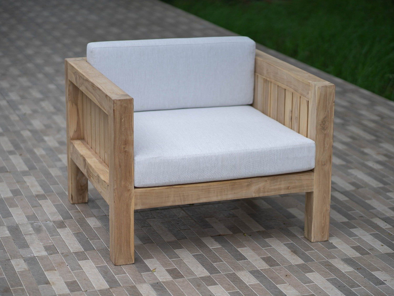 Teak Loungestoel Algarve - Souren Meubels