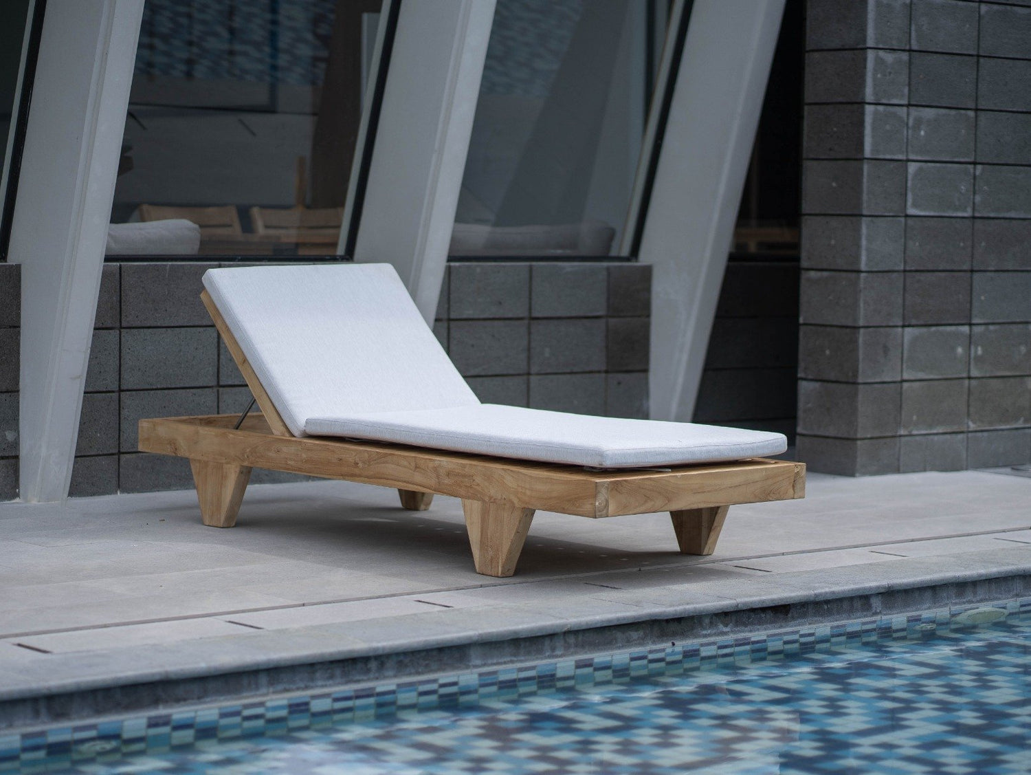 Teak Lounger Algarve - Souren Meubels