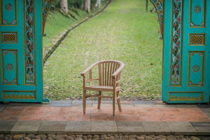 teak stoel betawi gelung