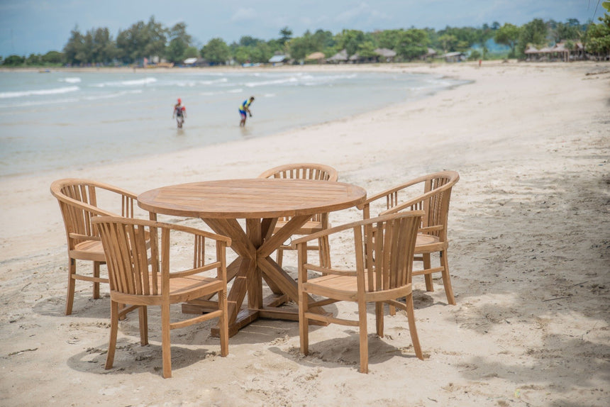 Teak tuinstoel Betawi Gelung