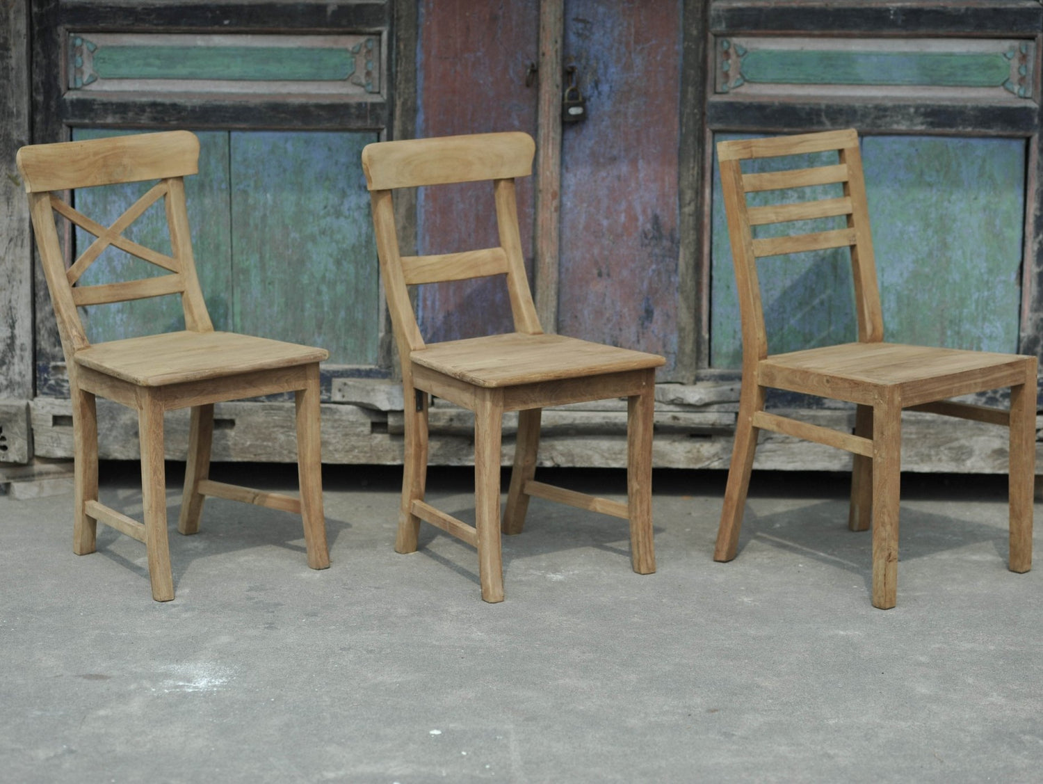 Teak stoel Mariotto - Souren Meubels