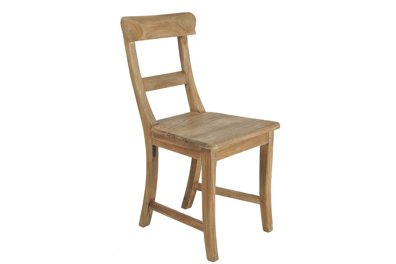 Teak stoel Mariotto oud hout - Souren Meubels