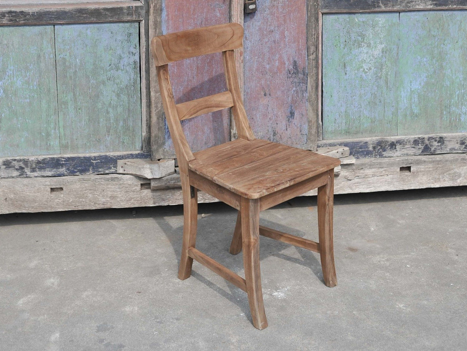 Teak stoel Mariotto oud hout - Souren Meubels