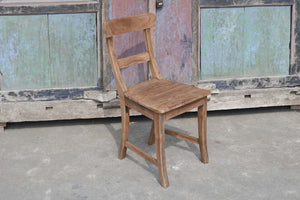 Teak stoel Mariotto oud hout