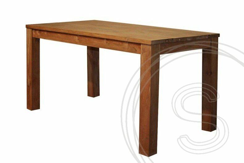 Teak tafel 140 x 90 - Souren Meubels