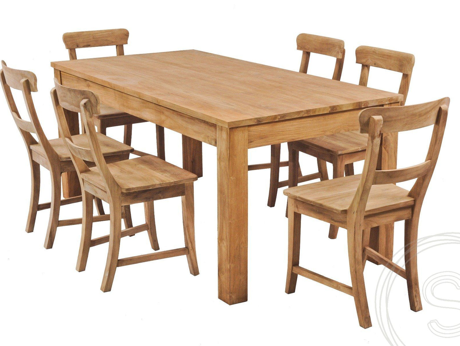 Teak tafel 160 x 90 - Souren Meubels