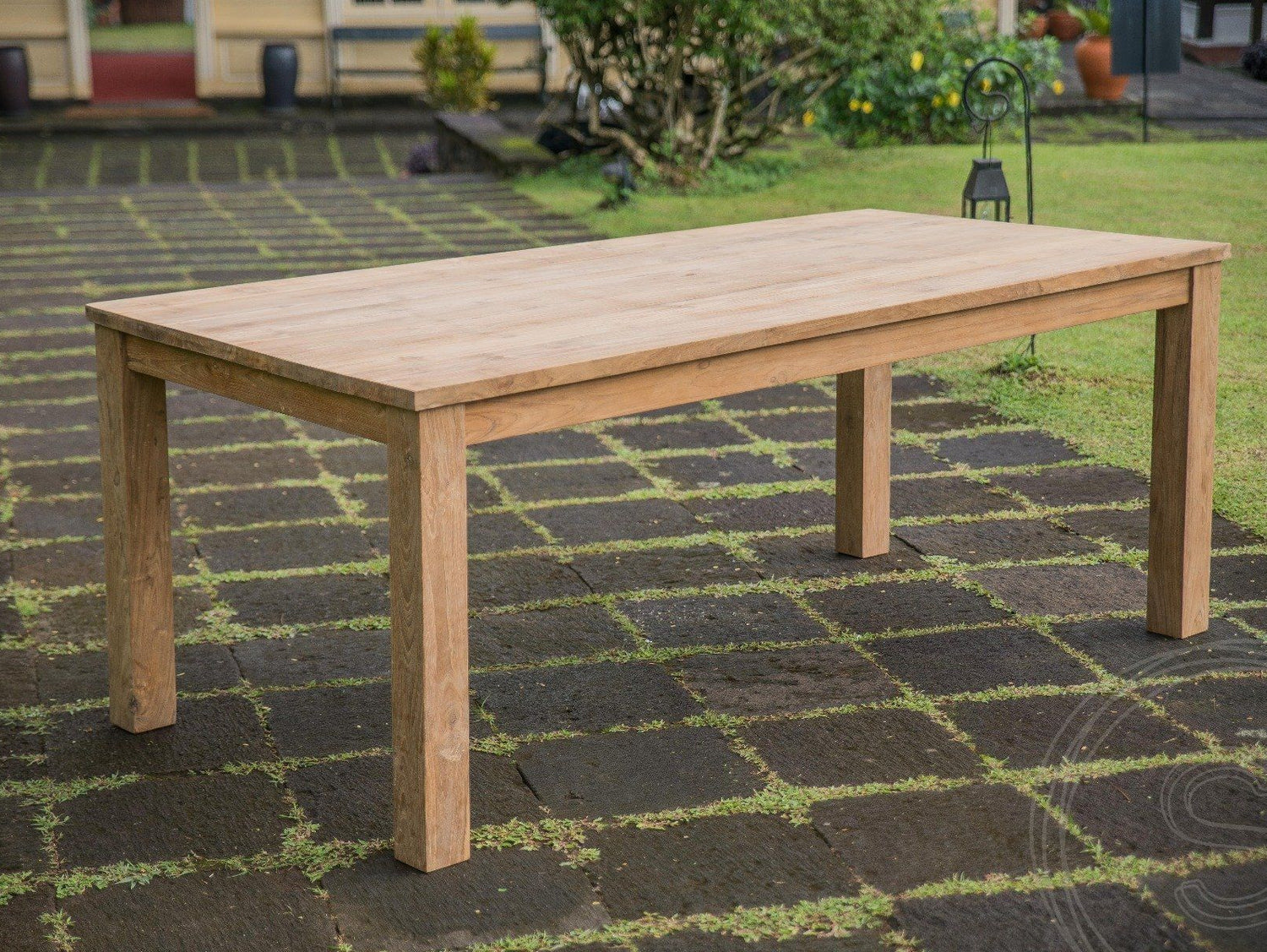 Teak tafel 200 x 90 - Souren Meubels