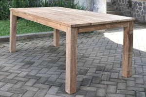 Teak tafel 200 x 90