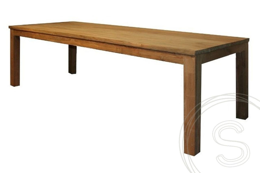 Teak tafel 240 x 100