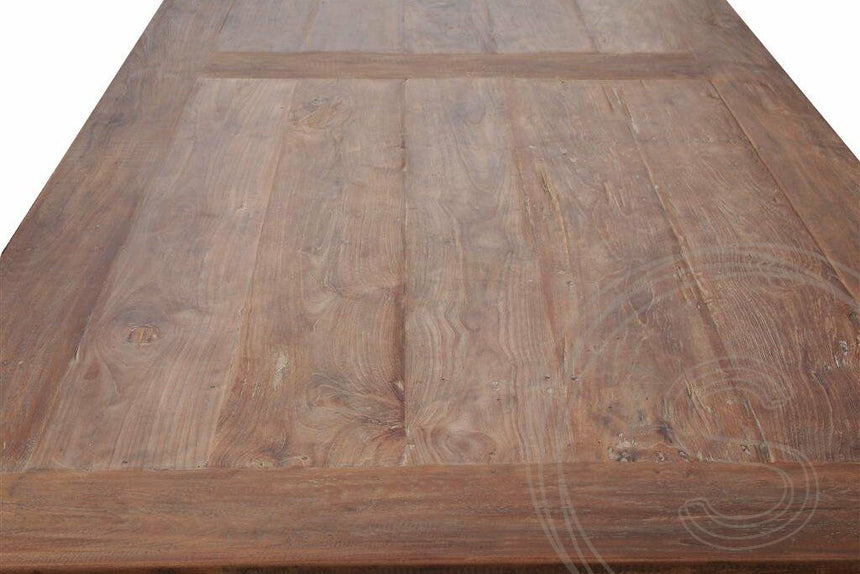 Teak tafel 320 x 120 oud hout