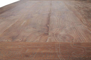 Teak tafel 320 x 120 oud hout