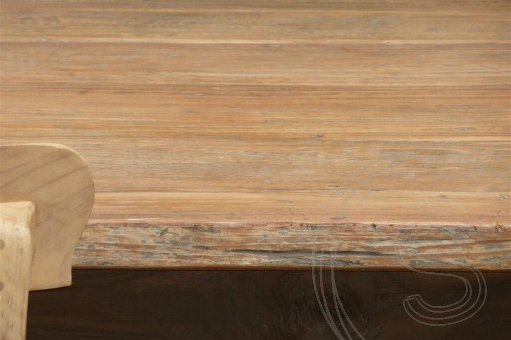 Teak tafel 160 x 90 oud hout
