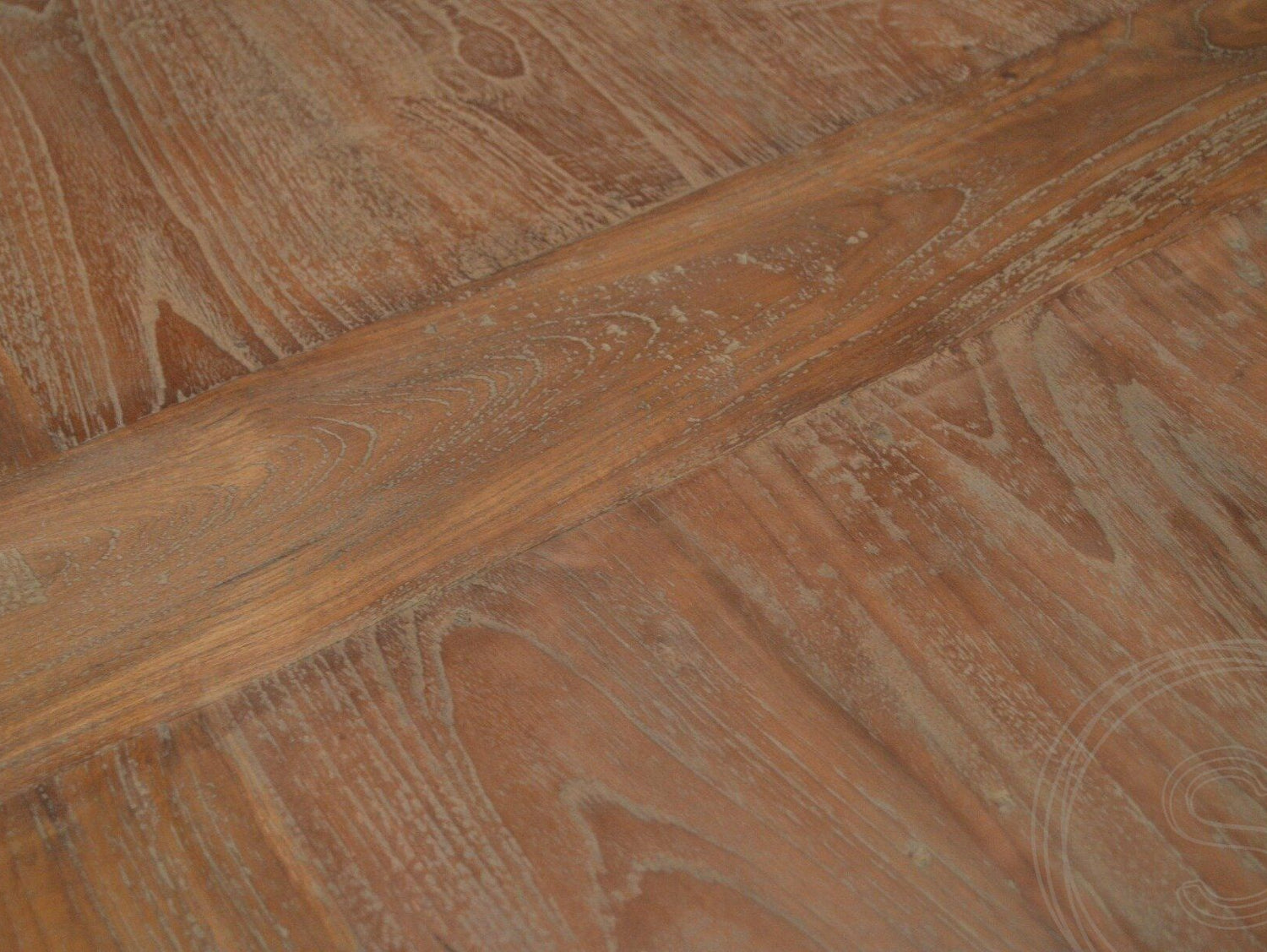 Teak tafel 300 x 120 oud hout